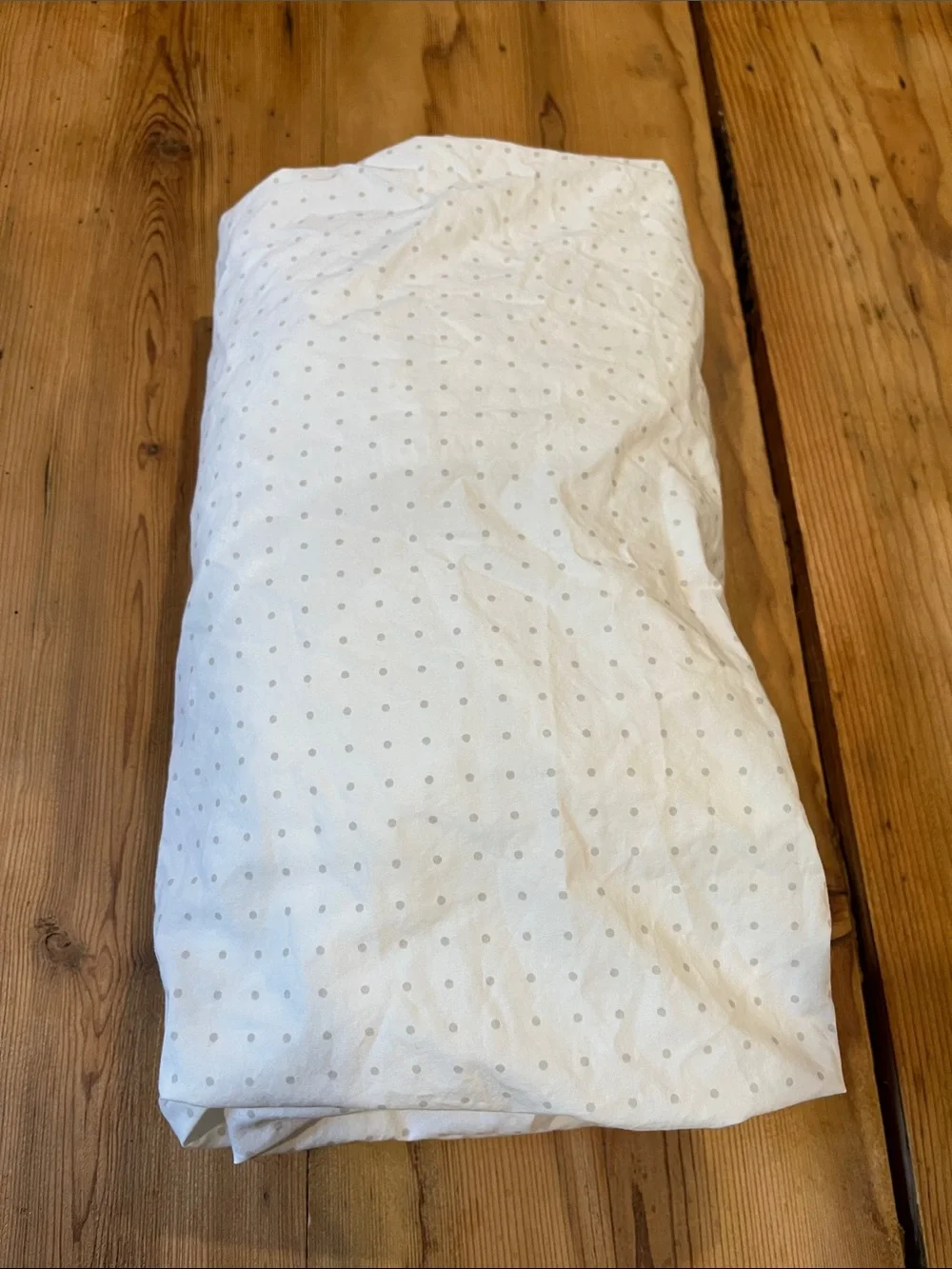 POTTERY BARN KIDS *Crib* Unisex Fitted Sheet Polka Dots